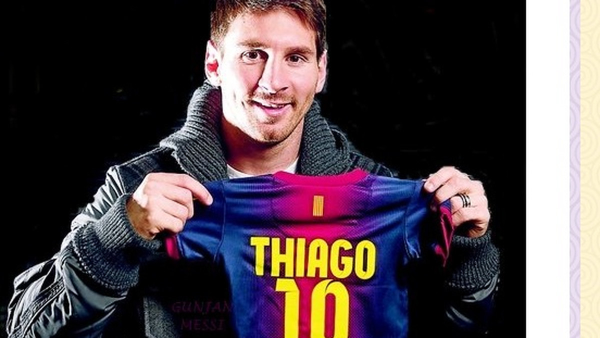 Syn Lionela Messiego ma dopiero kilka dni, a już może zacząć... kolekcjonować koszulki piłkarskie. Strój przygotowany przez argentyńską federację (AFA) jest trzecim, który otrzymał w prezencie.