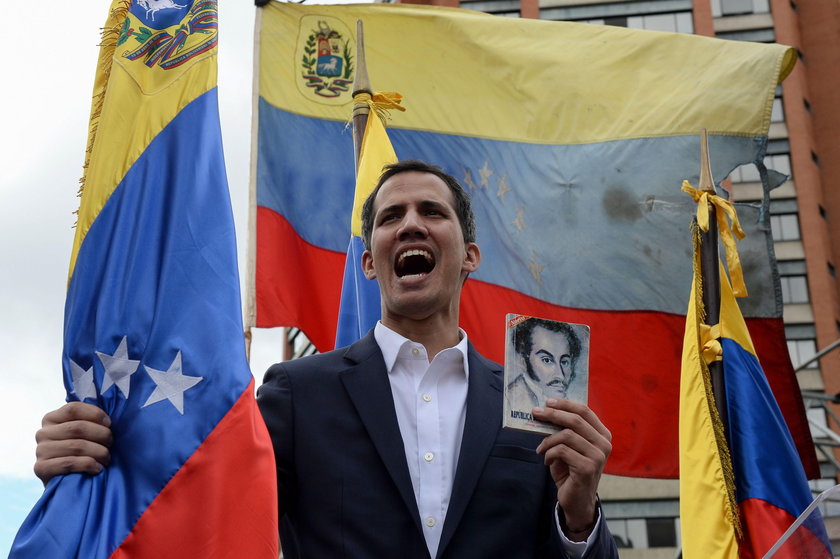 Juan Guaido - tymczasowy prezydent Wenezueli