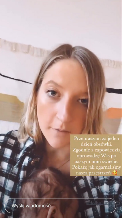 Lara Gessler oprowadza po pokoju swojej córeczki