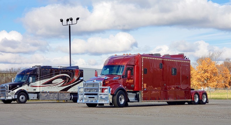 These custom sleeper cabs are like luxurious tiny homes for long-haul ...
