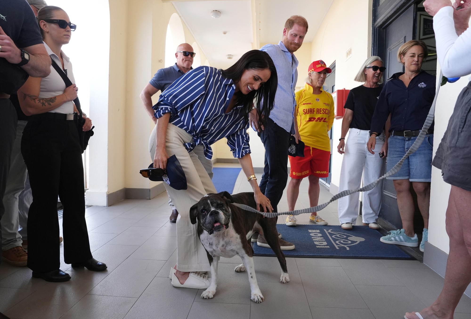 Meghan Markle počas návštevy Austrálie. 