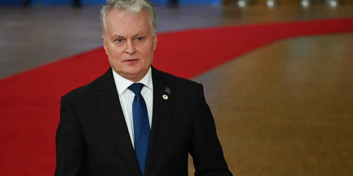 Prezydent Litwy Gitanas Nausėd przekazał informację o zatrzymania w Polsce