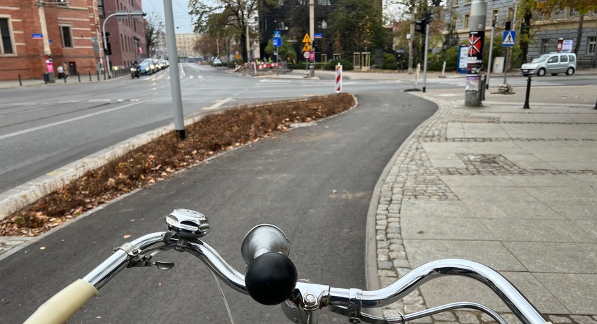 Jeszcze w tym roku rowerzyści skorzystają z drogi od fosy do placu Legionów