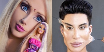 Real life best sale barbie images