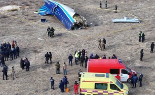 Euronews: Rosyjska rakieta powodem katastrofy samolotu w Kazachstanie