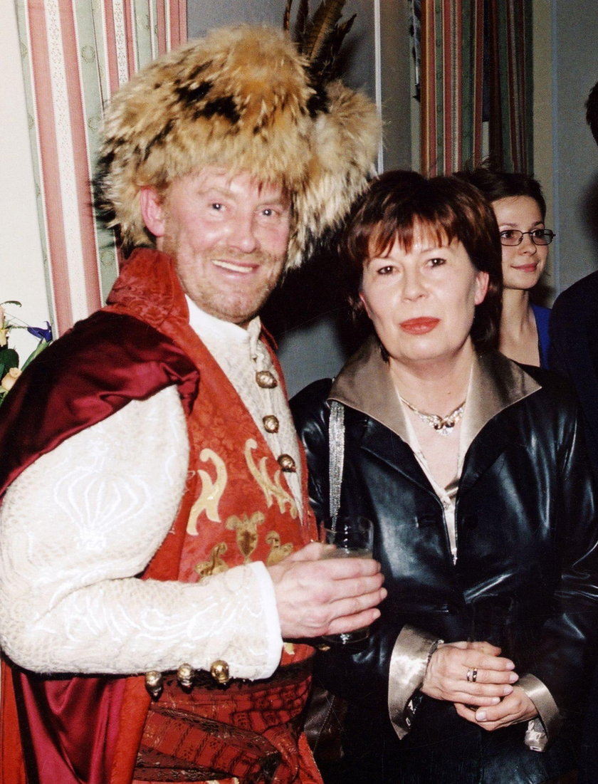 Zuzanna Łapicka-Olbrychska z byłym mężem, Danielem Olbrychskim 