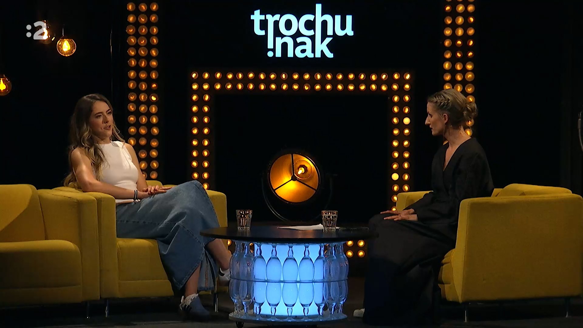 Petra Vlhová v talkšou Trochu inak s Adelou.