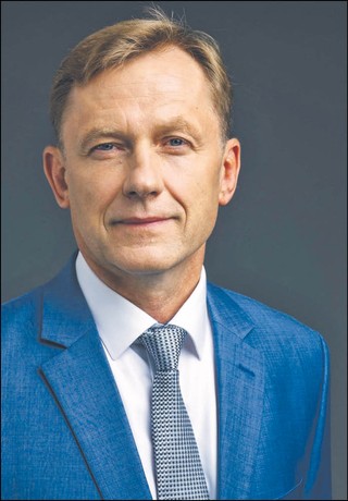 Šarūnas Birutis, minister kultury Litwy, poseł Litewskiej Partii Socjaldemokratycznej