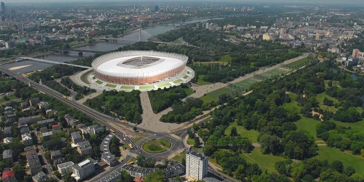 Zobacz projekt Stadionu Narodowego