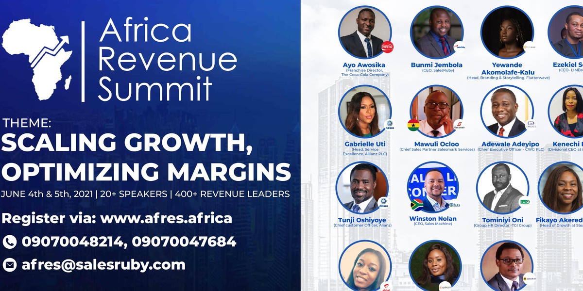 Africa Revenue Summit (AFRES2021) to highlight strategies to drive revenue growth in a post Covid world - Vimarsana News