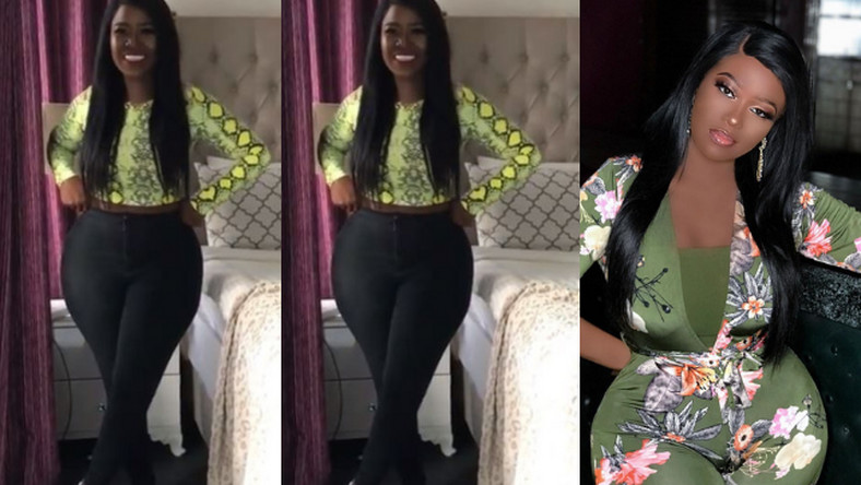 Vera Sidika back to being a dark skin