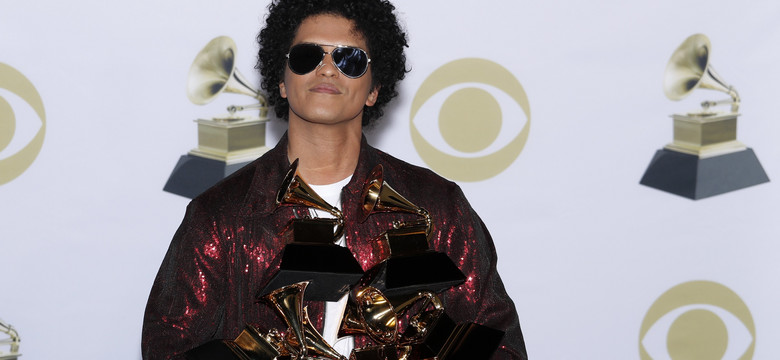 Grammy 2018: Bruno Mars triumfuje