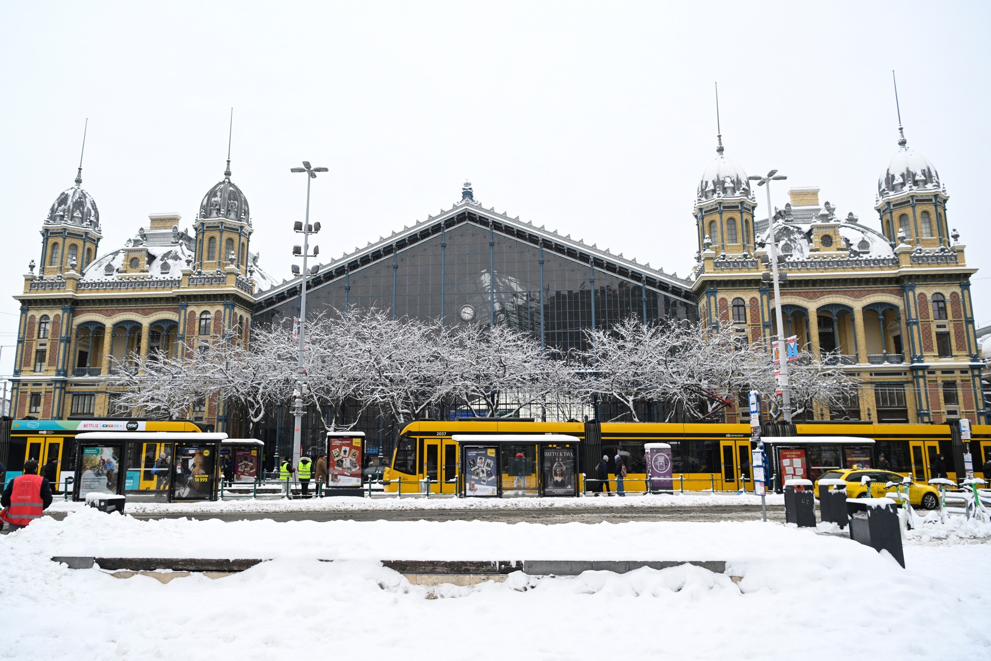 Maďarsko čelí najintenzívnejšiemu sneženiu uplynulého desaťročia.