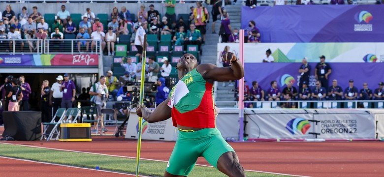 Peters wygrał konkurs rzutu oszczepem podczas lekkoatletycznych MŚ