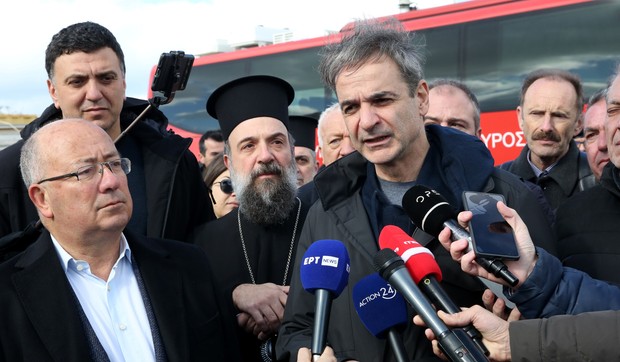 Grčki premijer Kirijakos Micotakis na Santoriniju