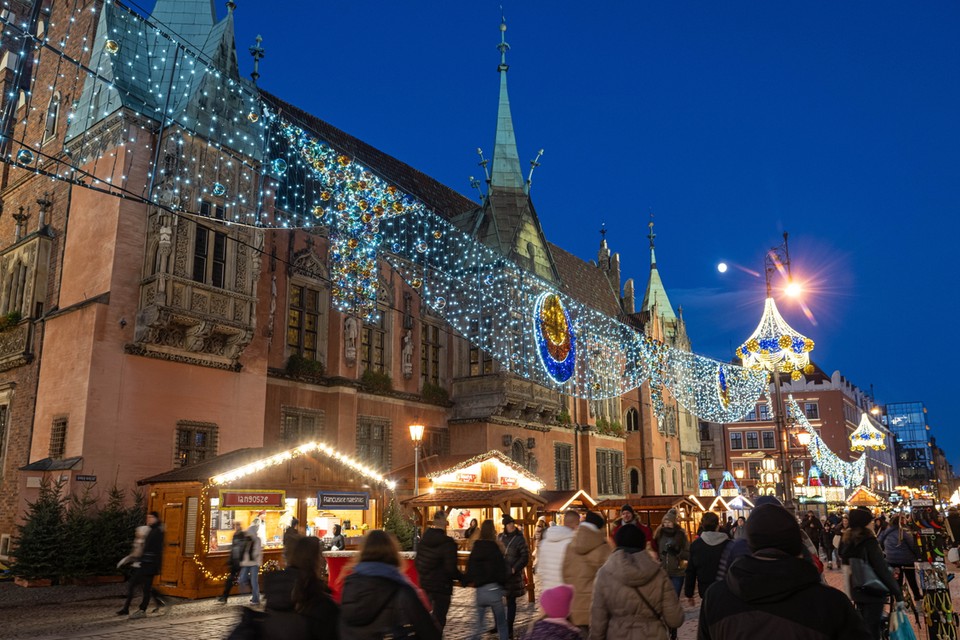 Jarmark Bożonarodzeniowy na wrocławskim Rynku