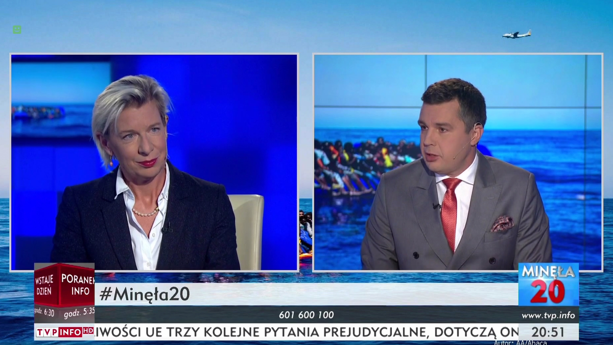 Katie Hopkins Michał Rachoń TVP