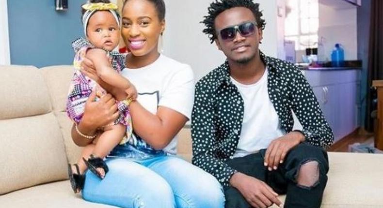 Bahati with Diana Marua and Heaven