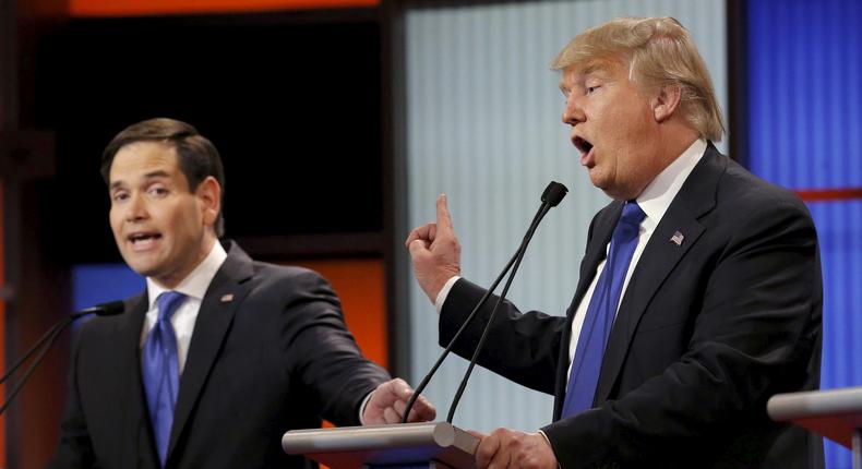 Rubio says he regrets getting personal with Donald Trump