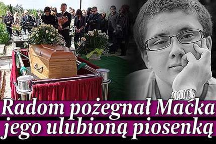 Setki osób pożegnały Maćka