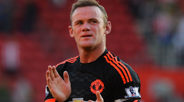 Az MU második legeredményesebbje Rooney / Fotó: Europress-Getty images