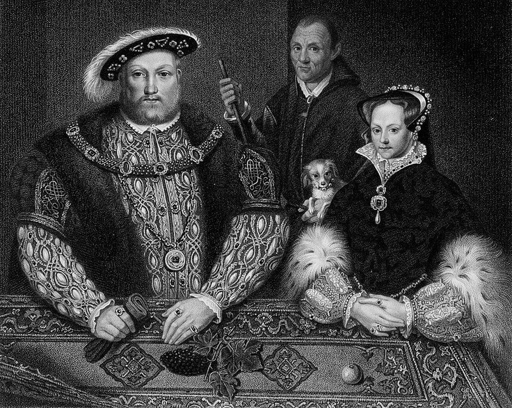 Henryk VIII i Maria Tudor