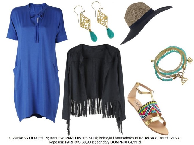 Monokolor od stóp do głów: letnie STYLIZACJE w różnych odcieniach niebieskiego