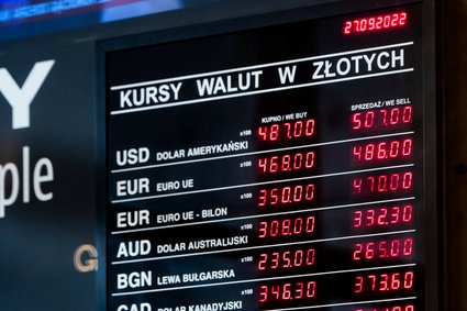 Złoty lekko odbija po fatalnej serii. To może być najgorszy tydzień od wybuchu wojny