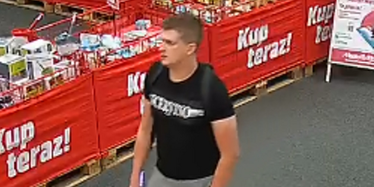 Poszukiwany mężczyzna podejrzewany o kradzież iPhone 12 w Tarnowie