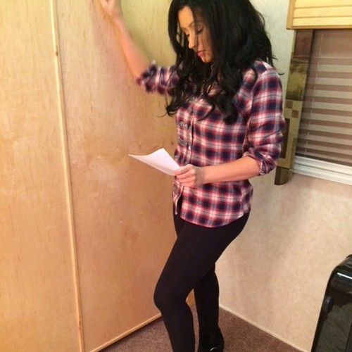 Christina Aguilera na zdjęciach zza kulis serialu 'Nashville'