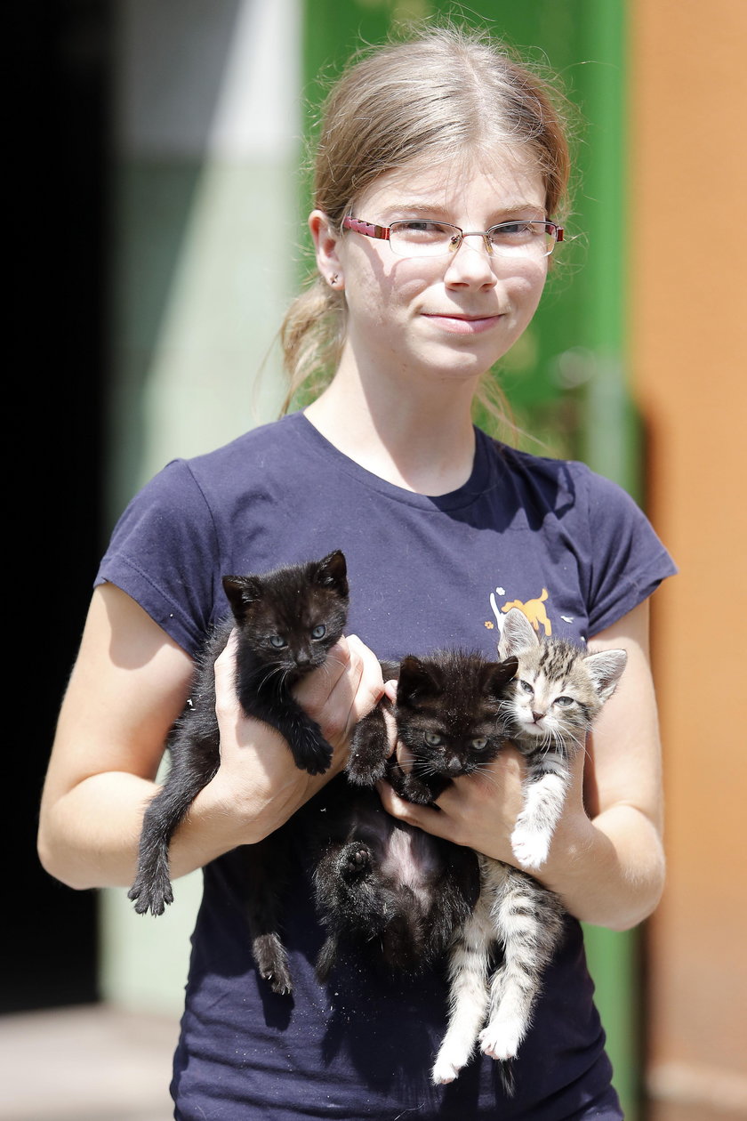 Małgorzata Witkowska - Zabawa (28 l.), z-ca kierownika schroniska w Zabrzu