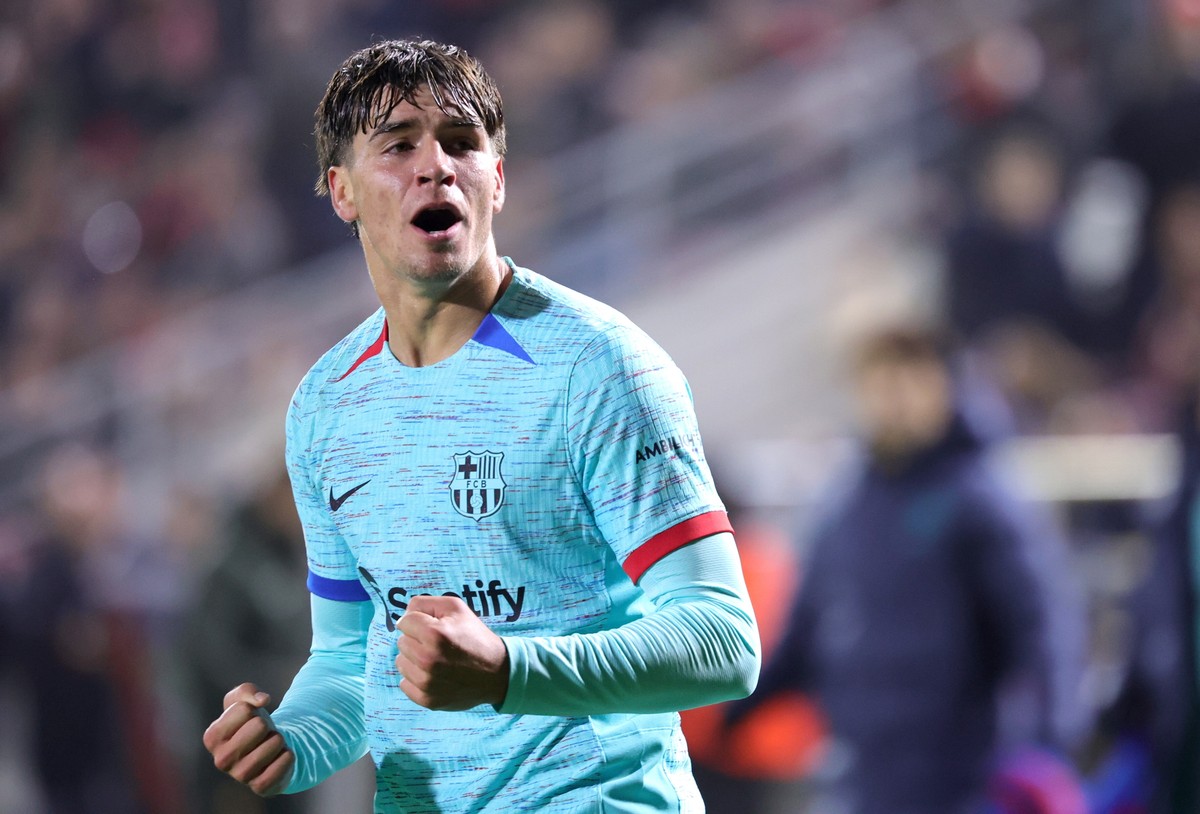 Piłkarz Barcelony Marc Guiu urodził się w Katalonii