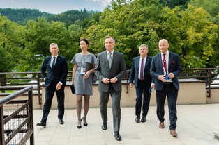 Spotkanie Prezydenta RP Andrzeja Dudy z Radą Naukową ds. Strategicznych Kierunków Rozwoju Małopolski oraz Polskim Klastrem Cyberbezpieczeństwa