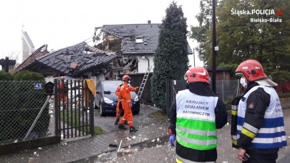 Śmiertelna ofiara wybuchu w Kobiernicach