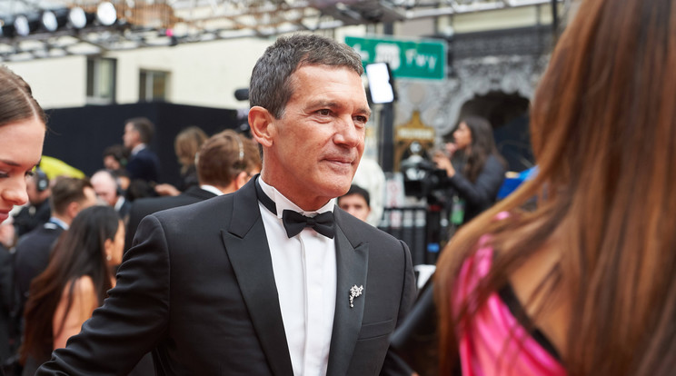 Antonio Banderas a 2020-as Oscar-gála vörös szőnyegén. /Fotó: Northfoto