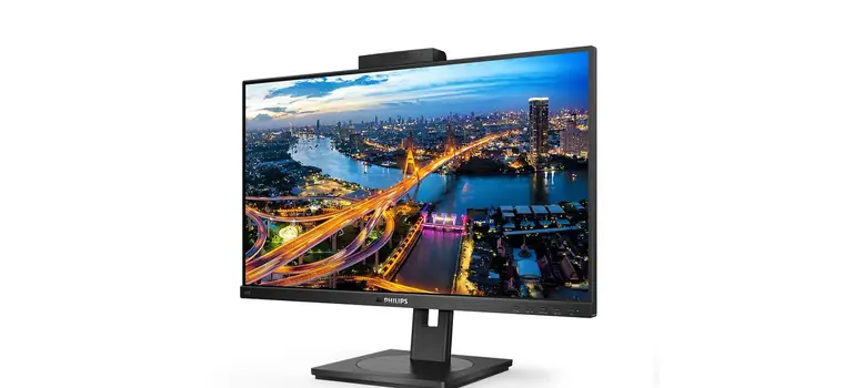 Philips 243B1JH to 24-calowy monitor z wbudowaną kamerką internetową