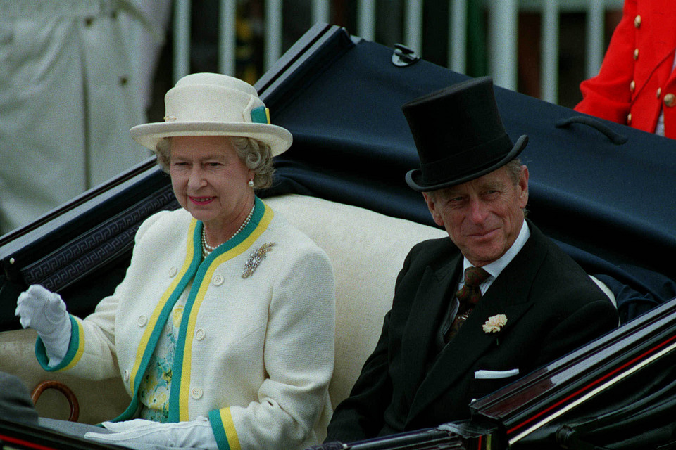 Royal Ascot 1993: Elżbieta II i książę Filip