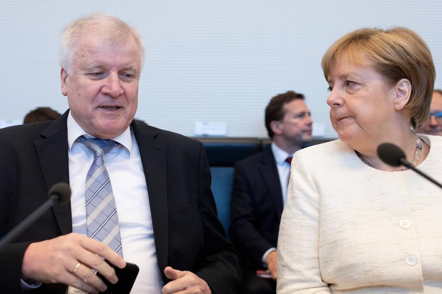 Angela Merkel i Horst Seehofer