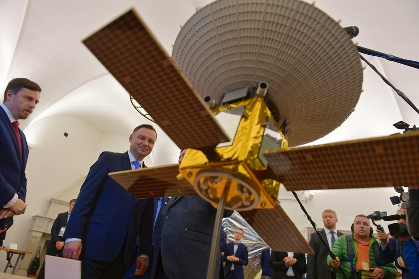 Andrzej Duda chce, by Polska była potęgą kosmiczną