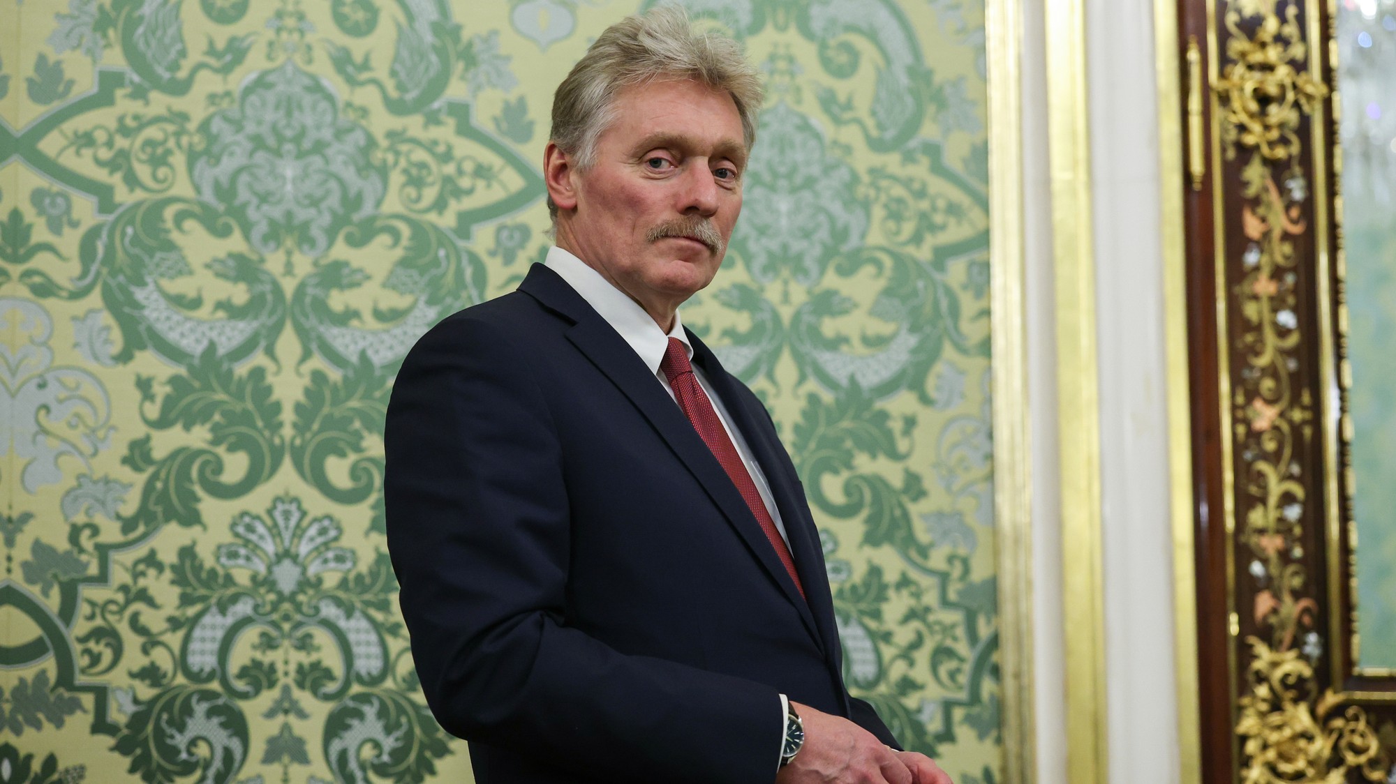 Hovorca Kremľa Dmitrij Peskov.