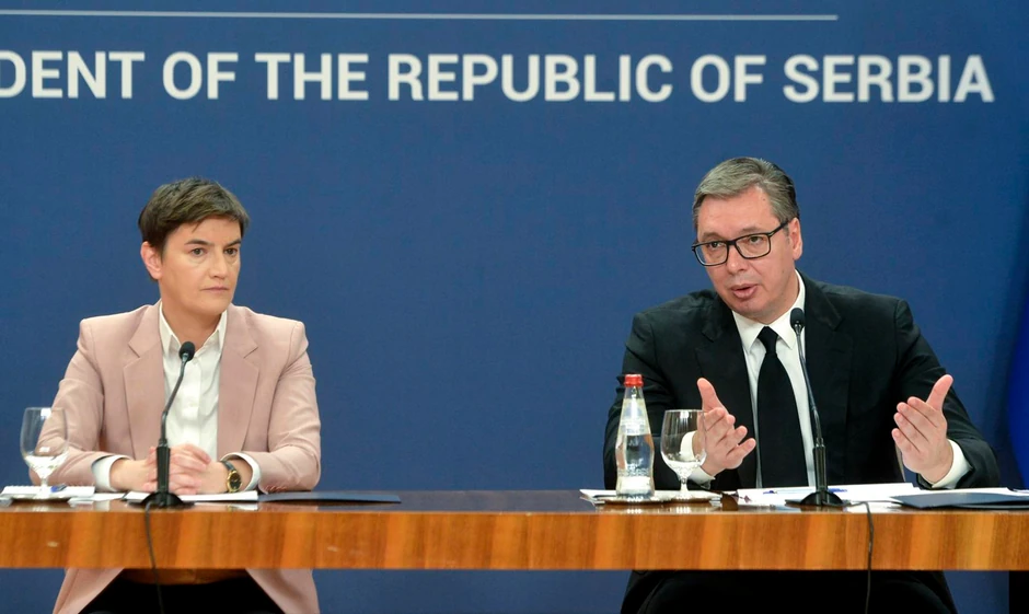 Ana Brnabić i Aleksandar Vučić