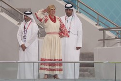 Chorwatom kibicują Kolinda Grabar-Kitarovic i Ivana Knoll - "miss mundialu" [FOTO]