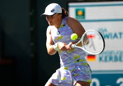 Iga Świątek: Cieszę się, że udało mi się wrócić po przegranym secie