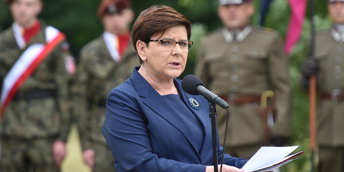 Beata Szydło odpowiada na ataki. „Powtórzyłabym te słowa”