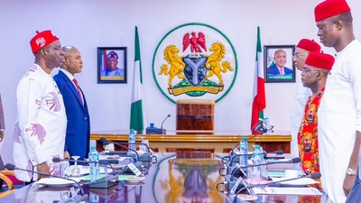 South-East governors resolve to decisively fight insecurity in region. [Twitter:@DanNwomeh]