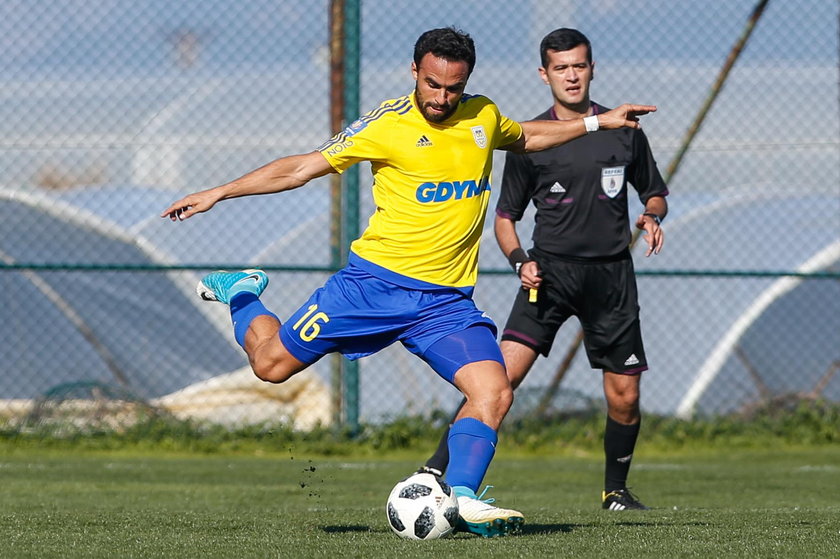 Pilka nozna. Sparing. Arka Gdynia - Sileks Kratovo. 28.01.2018