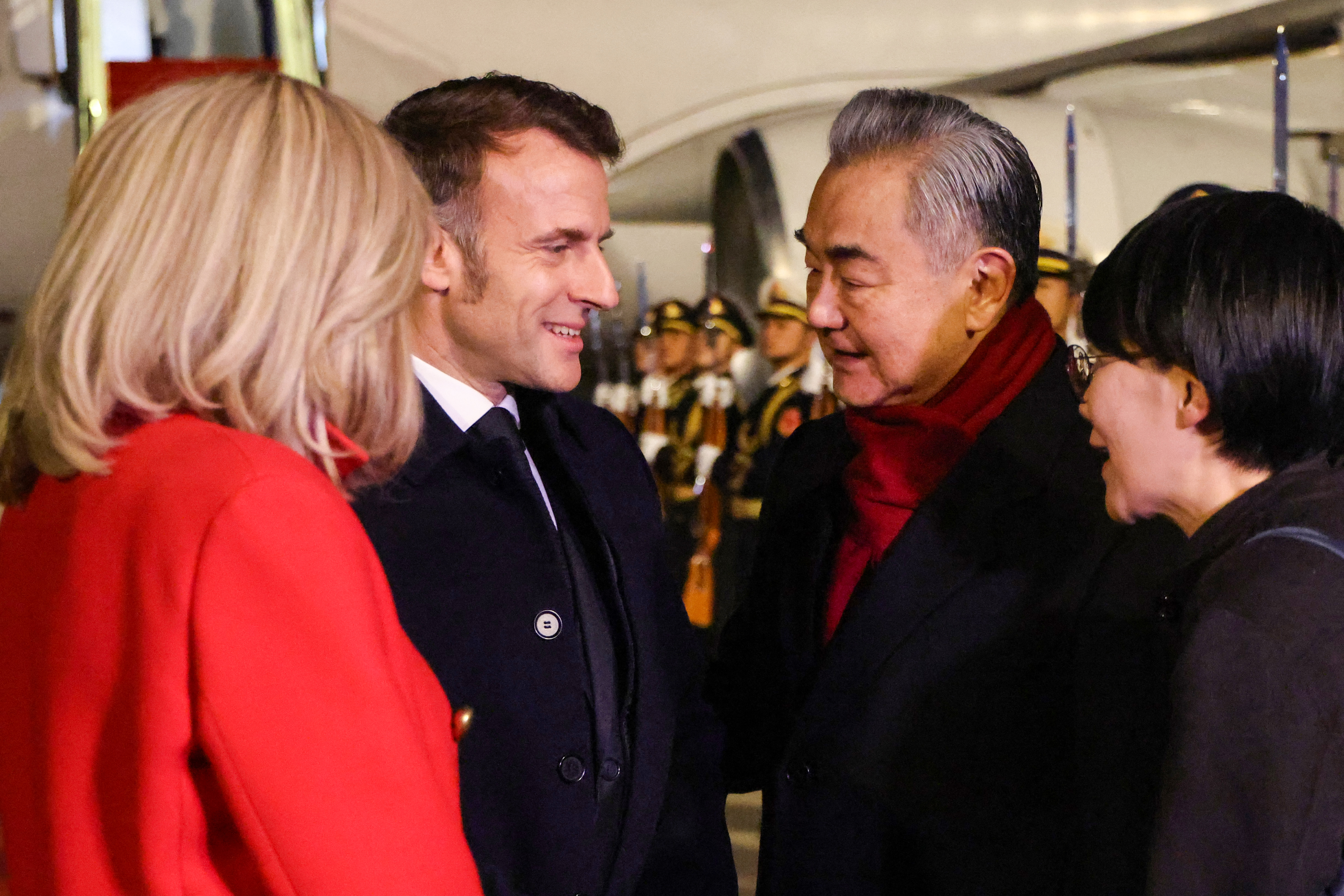 Macron à Pékin: La France veut que la Chine freine Poutine