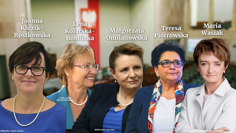 Kobiety w rządzie Ewy Kopacz.