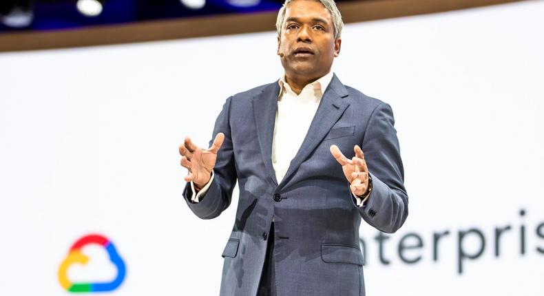 Google Cloud CEO Thomas Kurian at Google Cloud Next 2019