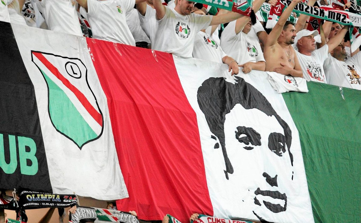 Kibice Legii i Kazimierza Deyna
